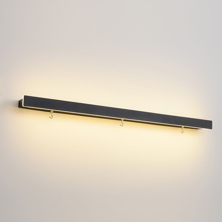 LED Wall Mount Lamp Modern Style Rectangle Long Strip Line Shape Wall Sconce For Indoor