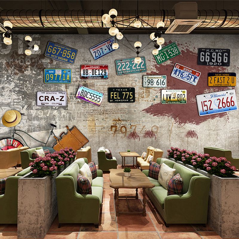 Photo Car Plated Wall Covering Extra Large Wall Mural for Living Room, Custom-Printed