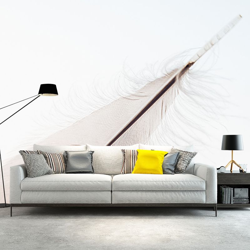 Feather Photography Mural Wallpaper Decorative Bedroom Wall Mural