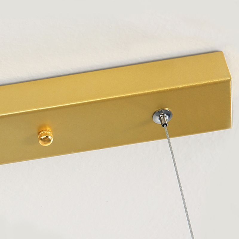 Iluminación moderna de la isla de la isla de la isla accesorios de iluminación colgante