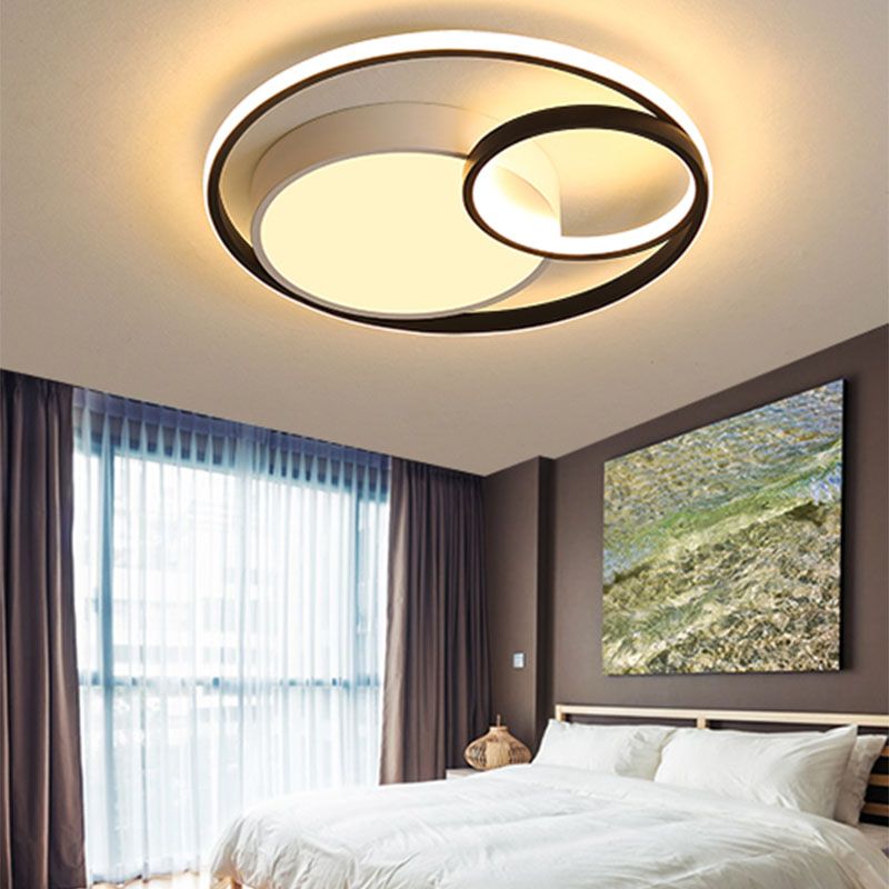 Lámparas de techo empotradas LED circulares con iluminación empotrada contemporánea