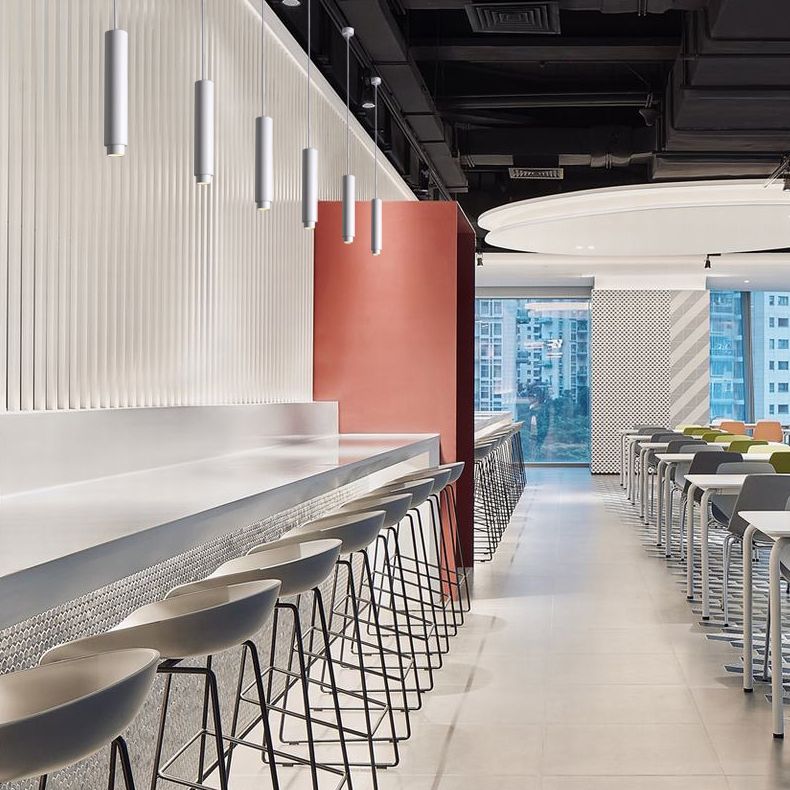 Luces de techo colgantes cilíndricas iluminación colgante moderna para sala de estar comedor