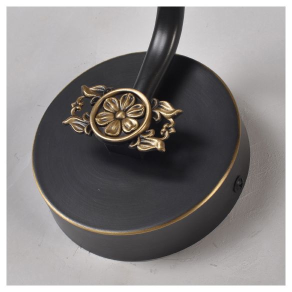 Brass LED Wall Sconce Indoor Wall Sconce Lighting with Acrylic Shade for Bathroom