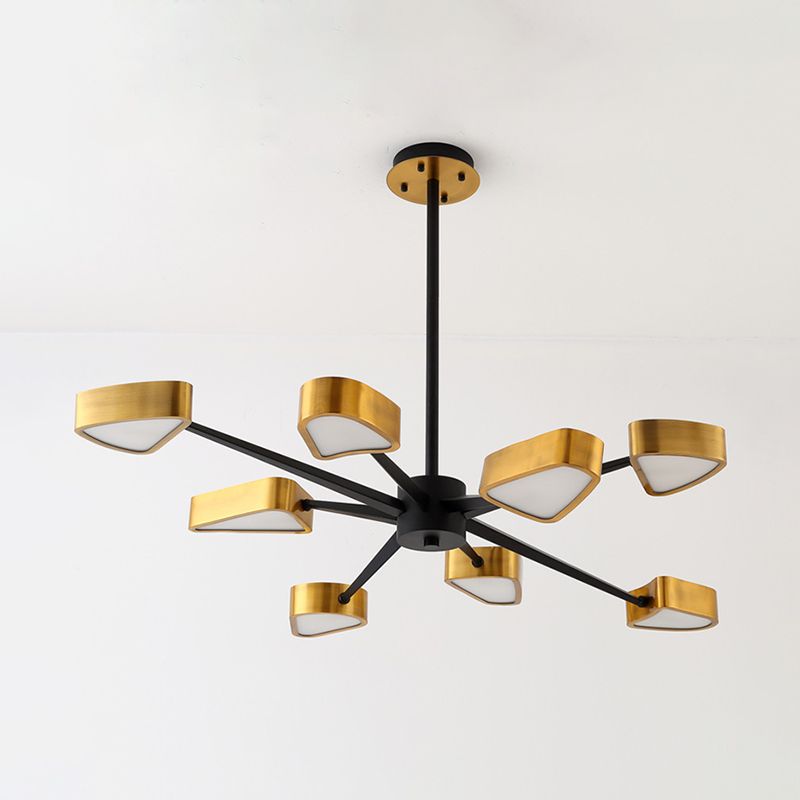 Lampadella in metallo lampadario della sala da pranzo postmoderno