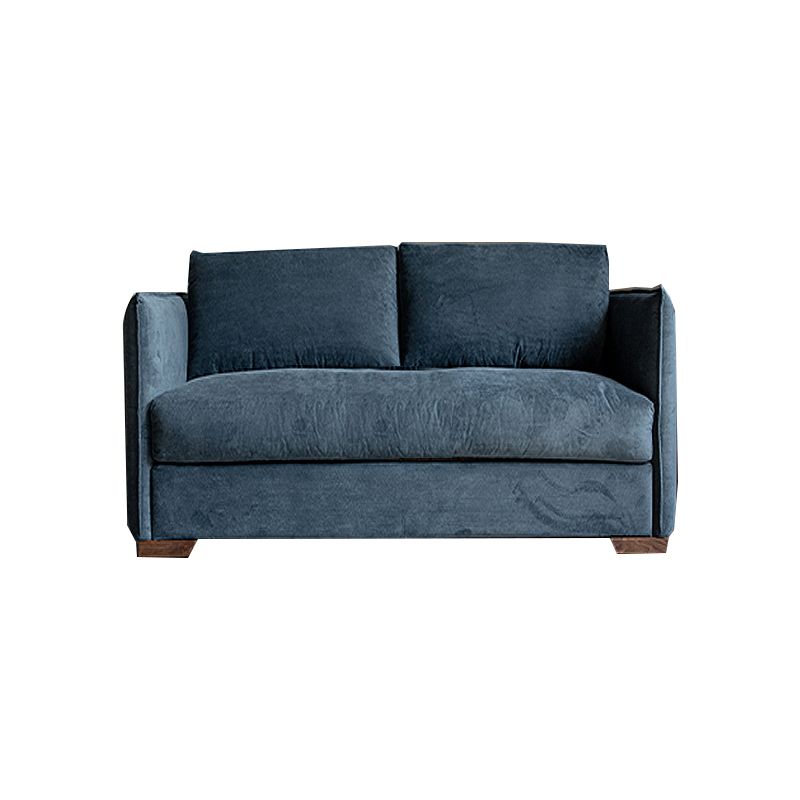 Scandinavian Sofa Fabric Living Room Pillows Square Arm Standard Sofa Bed