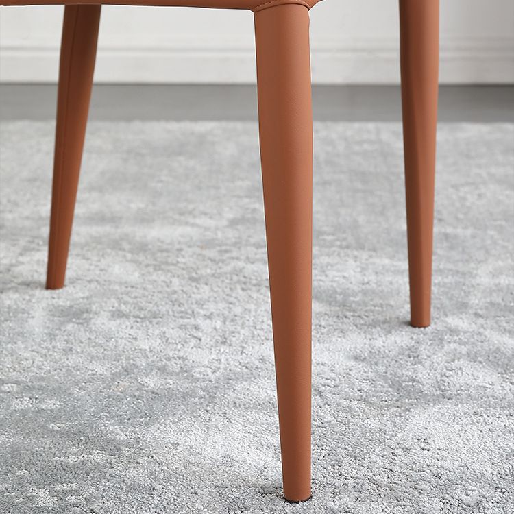 Parsons Dining Room Chair Upholstered Armless Dining Chairs for Home