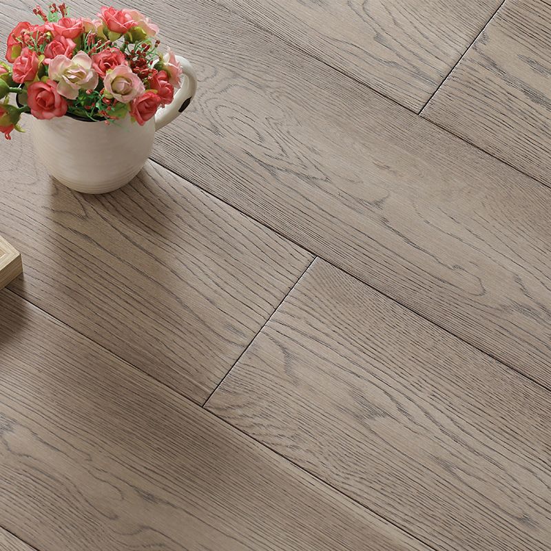 Tradition Wood Tile Wire Brushed Rectangle Oak Wood for Living Room