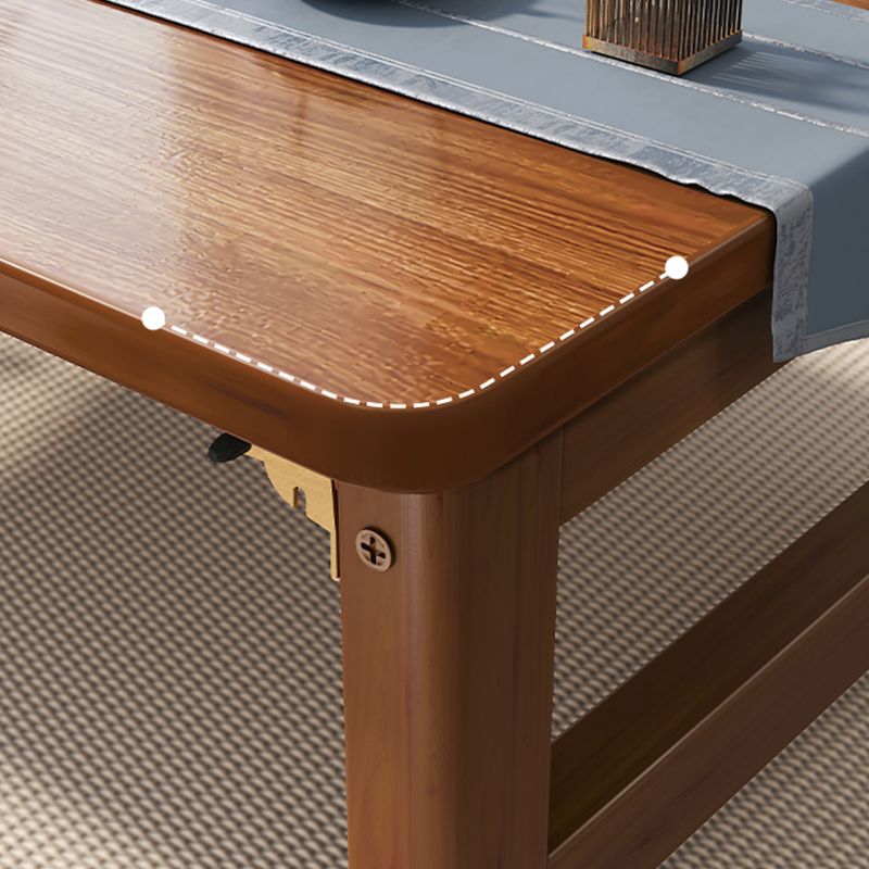 Rectangle Wood Coffee Table Contemporary Single Coffee Table