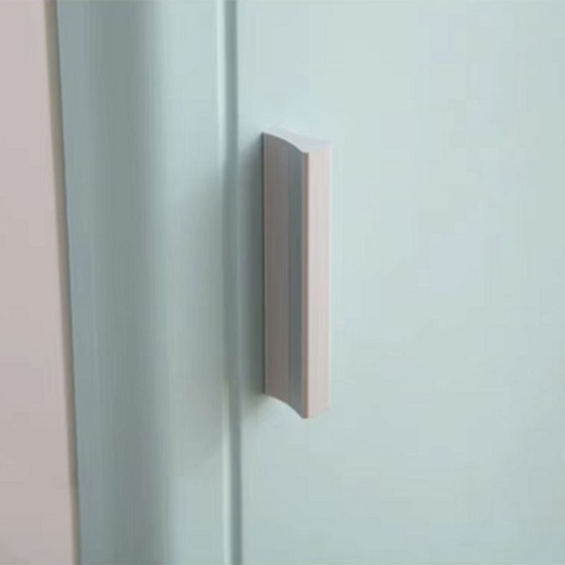 37.4" H Nightstand Plastic Night Table with 1 Door and 2/3-Drawer