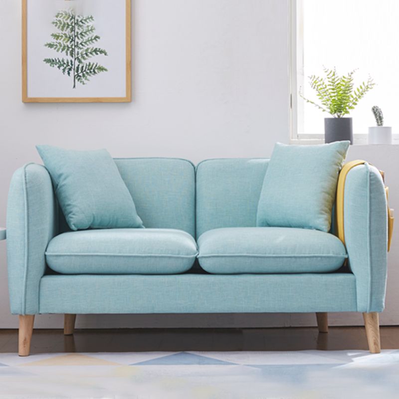Canapé-carré moderne du linge de 30 "canapé de coussins W pour le salon