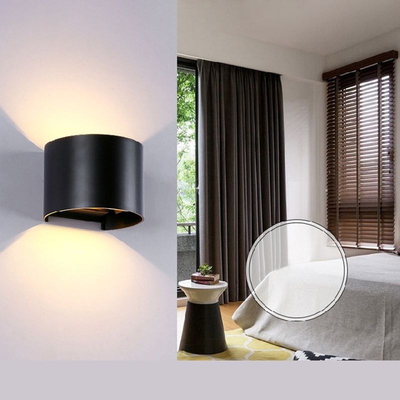 Modern Minimalist Style Geometric Wall Mounted Light Fixture Metal Wall Lamps