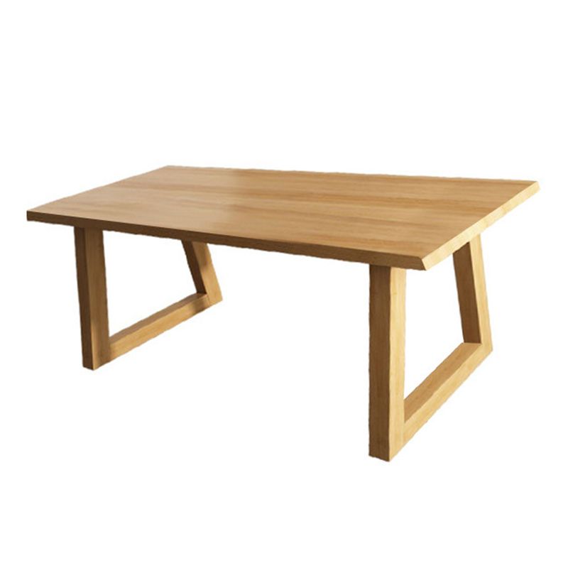 Modern Style 1/4/6 Pieces Dining Bench Set Solid Wood Dining Table and Chairs