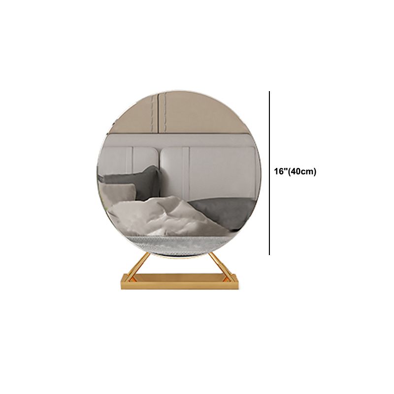 31.5" W Makeup Vanity Table Set in White with 2 Storage Drawers