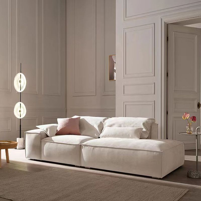 Stationary Living Room Square Arm Standard Contemporary Seating