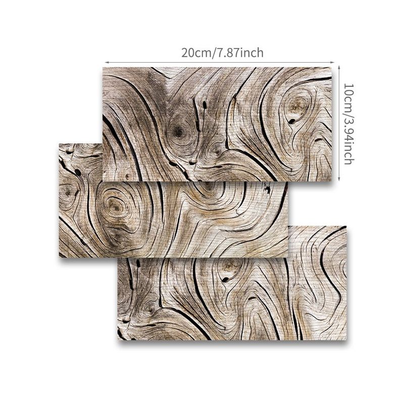 Brown Timber Annual Rings Wallpapers Pick Up Sticks Rustic Kitchen Wall Covering