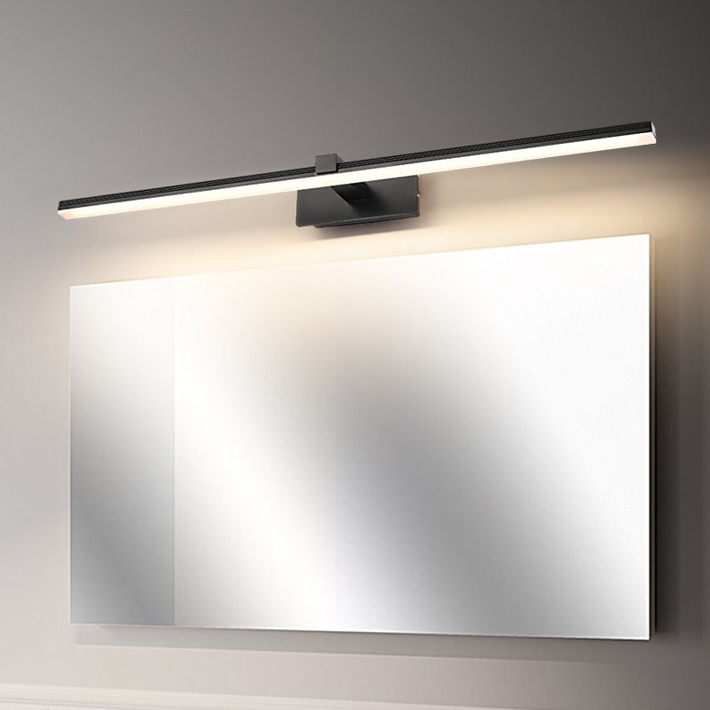 Lineares Badezimmer Wandbeleuchtung Metall LED Simplicity Stil Wandleuchte Licht