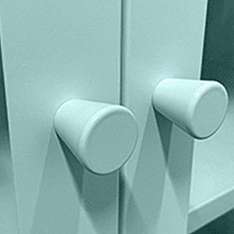 Modern Filing Cabinet Glass Storage Shelves and Pedestal Vertical File Cabinet