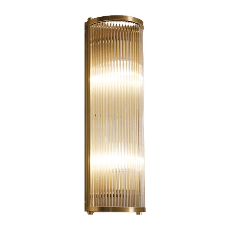 Wall Mounted Light Fixture Modern Glass Wall Mounted Lighting in Gold