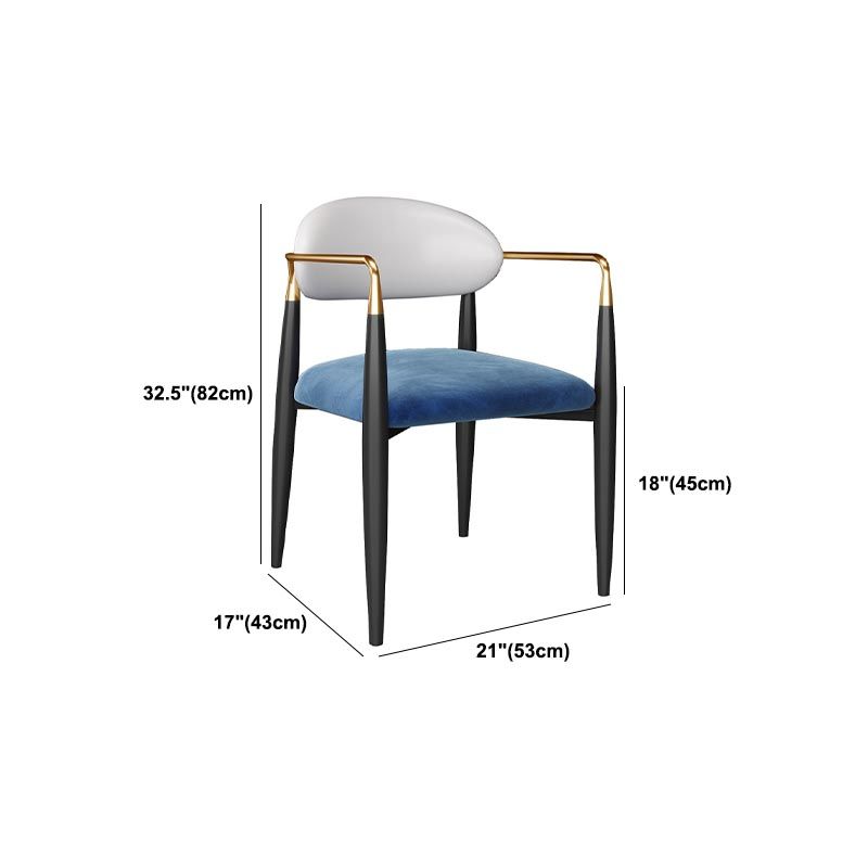 Glam Dining Set Stone 1/4/5 Pieces Dining Gold Furniture for Home