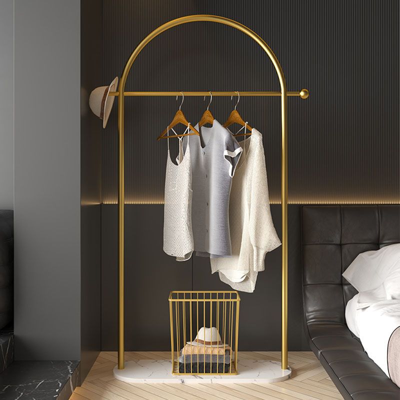 Gorgeous Metal Coat Rack Marble Bottom Coat Rack With Storage