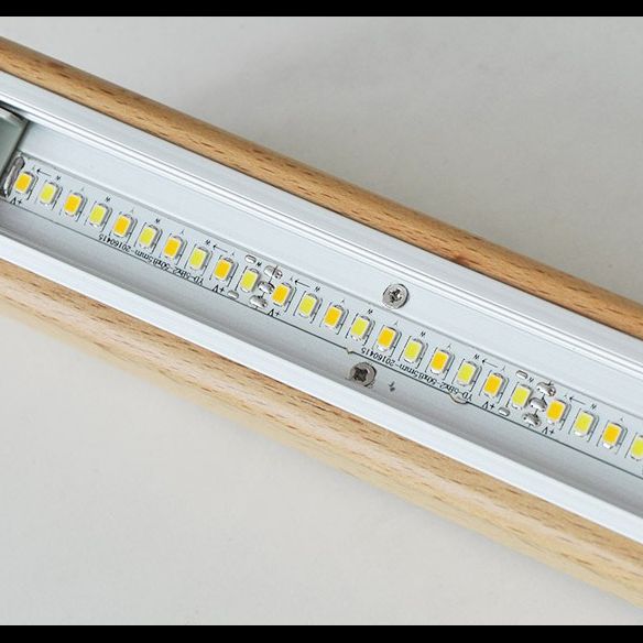Linear Surface Mounted Lamp Nordic Acrylic Living Room LED Flush Ceiling Light