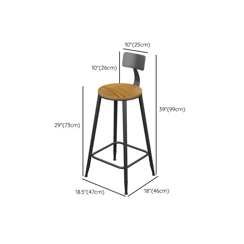 Solid Wood Bar Table Set 1/4/6/7 Pcs Industrial Bar Table and Stools