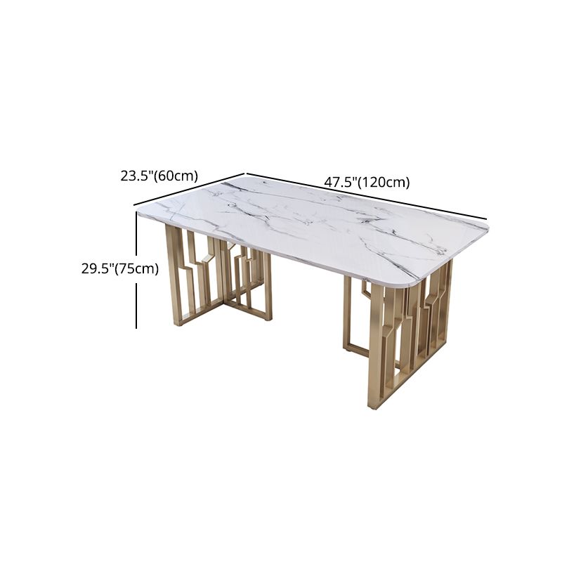 Glam 1/4/5/7 Pieces Dining Set Rectangular Standard-Height Dining Set