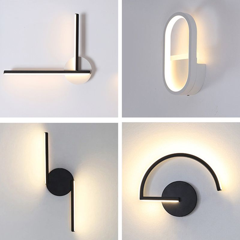 Modern Minimalist Style LED Sconce Light Fixture Acrylic Sconces