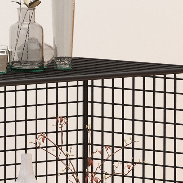 Modern Style Bookshelf Closed Back Metal Standard Bookcase for Home