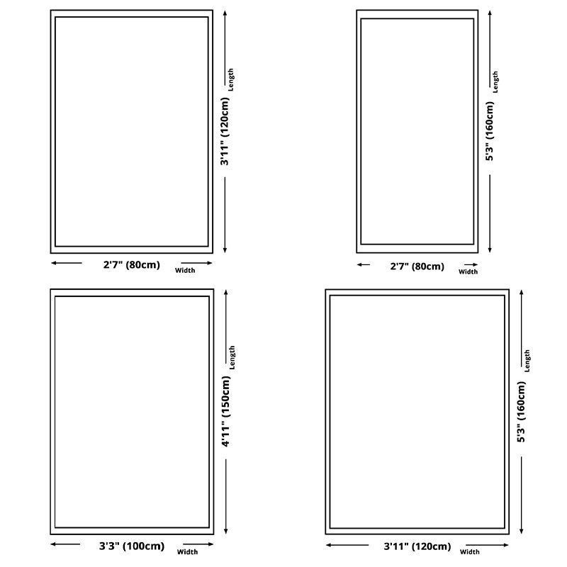 Black Retro Carpet Polyester Graphic Area Carpet Stain Resistant Carpet for Home Decor