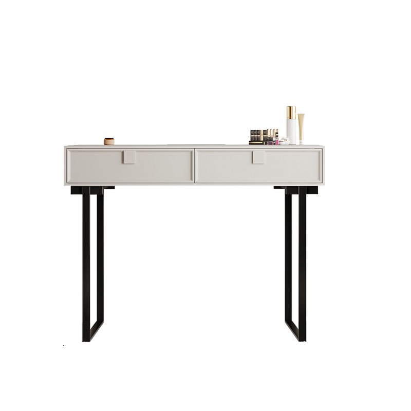 Standing White Makeup Vanity Desk Bedroom Vanity Dressing Table Set