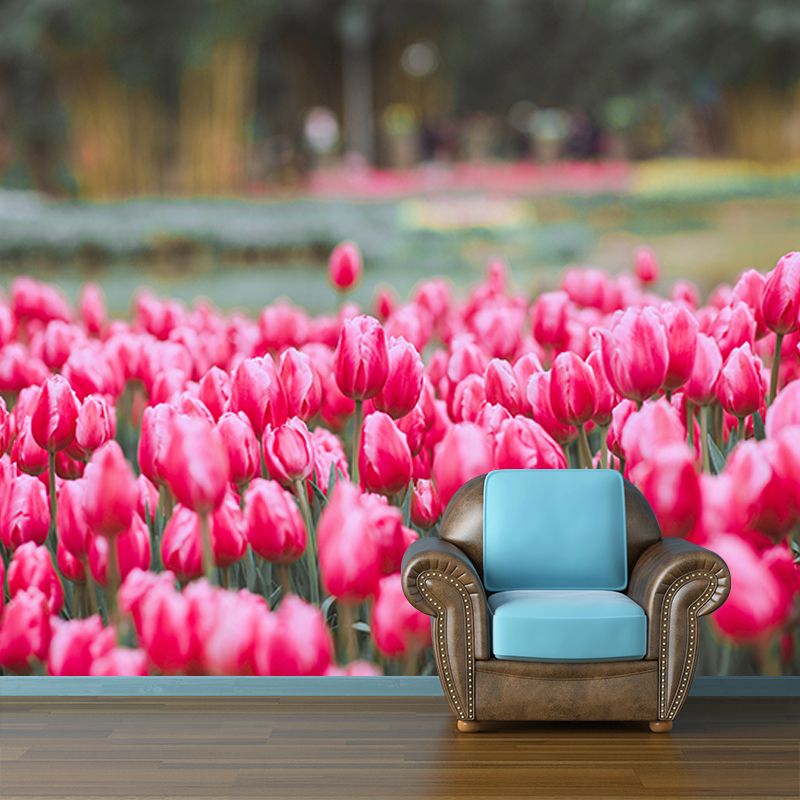 Photography Environment Friendly Mural Wallpaper Flower Field Bedroom Wall Mural