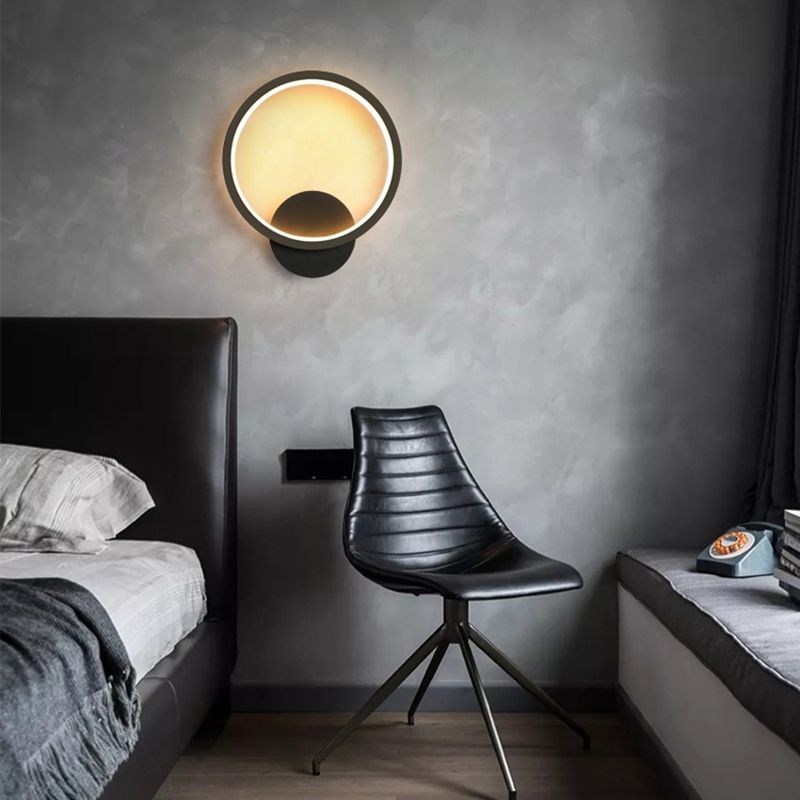 Modern Minimalist Style Linear Wall Sconce Lights Metal Wall Mounted Lamps