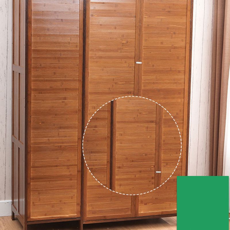 Modern Style Wardrobe Cabinet Wood Clothes Rail Wardrobe Armoire for Bedroom