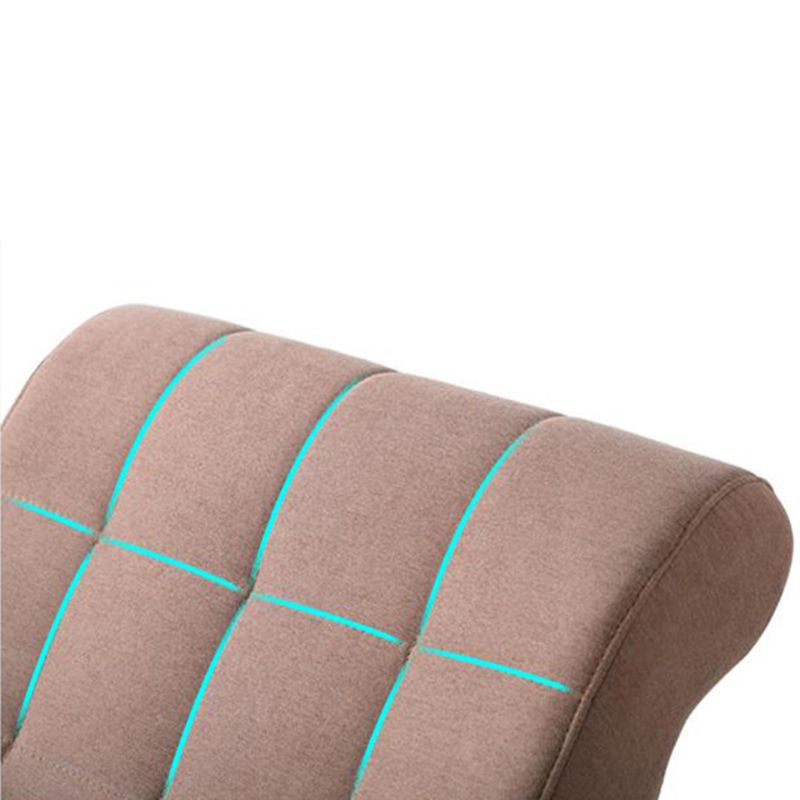 26.37" L x 49.21" W x 35.03" H Lounge Chair Solid Wood Accent Chair for Living Room