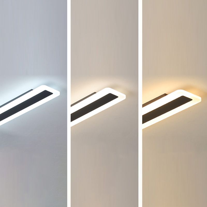 Minimalisme Semi Track Light Armatuur Inbouwplafondlamp voor kledingwinkel
