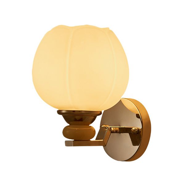 Glasgeometrische Wandbeleuchtung mit modernen Stil 1 leichte Wandmontageleuchte für Schlafzimmer