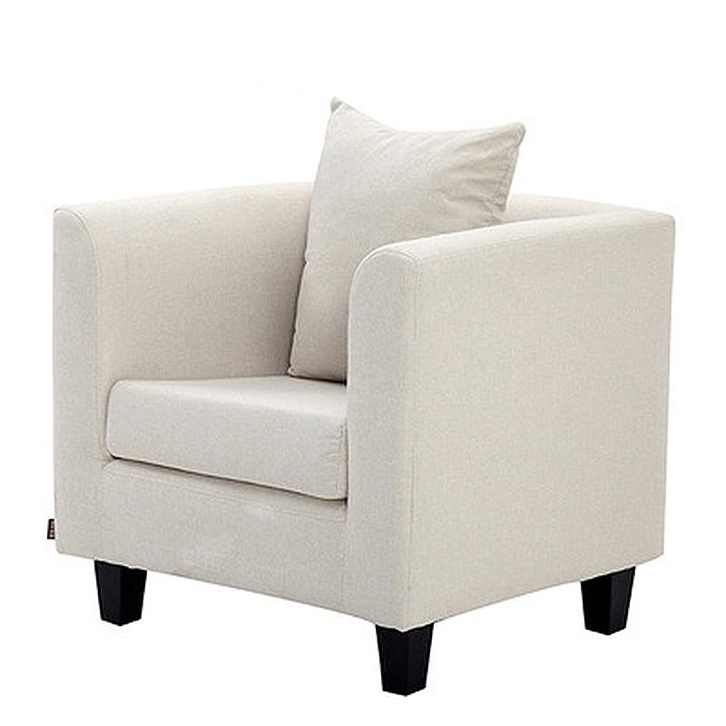 Linen Chair 25.5" L x 24"W x 23.6 "H Arms Included Chair for Living Room
