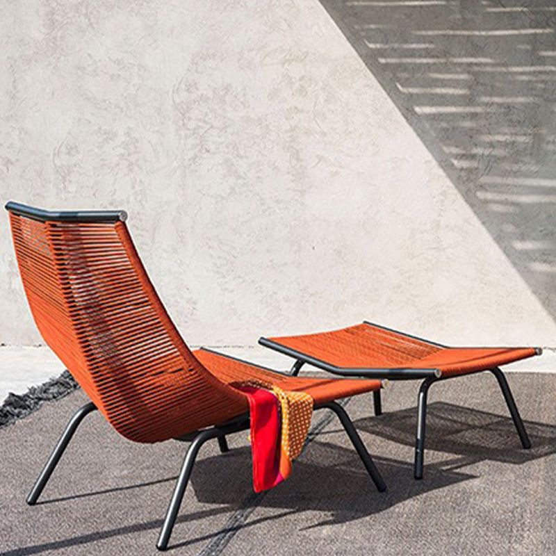 Contemporary Style Rattan Rocking Chair Indoor Rocking Chair for Living Room