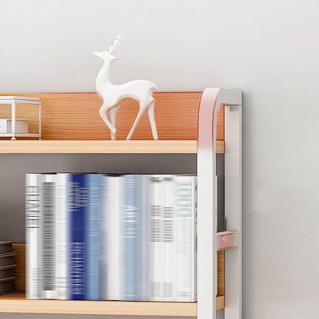 Doppel -Regalbuchregal zeitgenössischer Stil Open Back -Bücherregal für das Studienraum