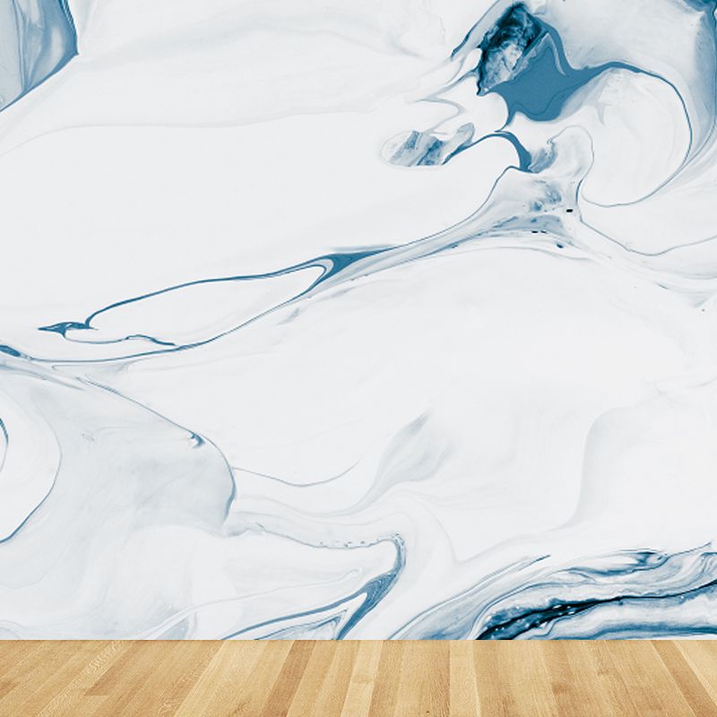 Modern Sky Scenery Mural Decal Pastel Color Dining Room Wall Covering, Personalized