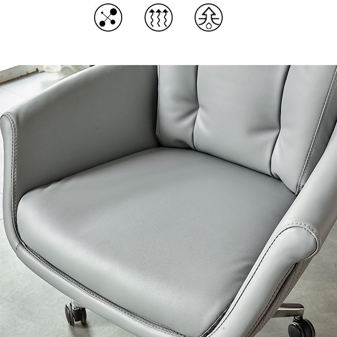 Modern Managers Chair Swivel with Wheels Ergonomic Executive Chair