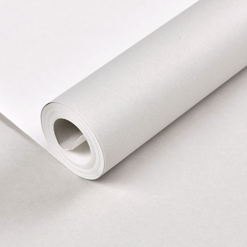 Wallpaper Roll Solid Color Multicolor Minimalist Style Non-Woven Material Wall Art