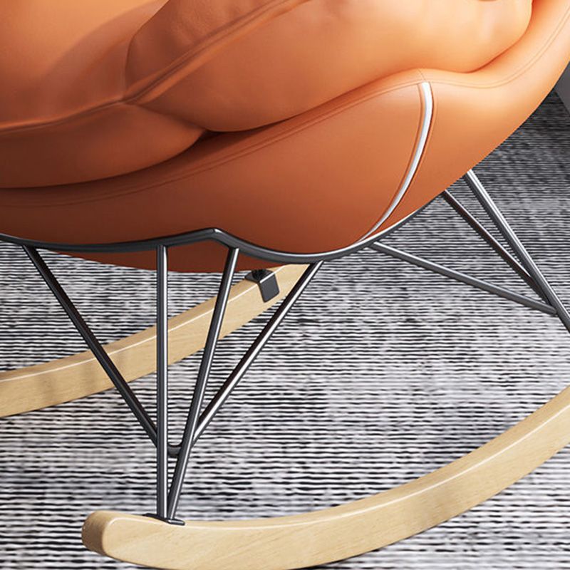 Nordic Family Rocking Chair Living Room Balcony Siesta Single Sofa Chair