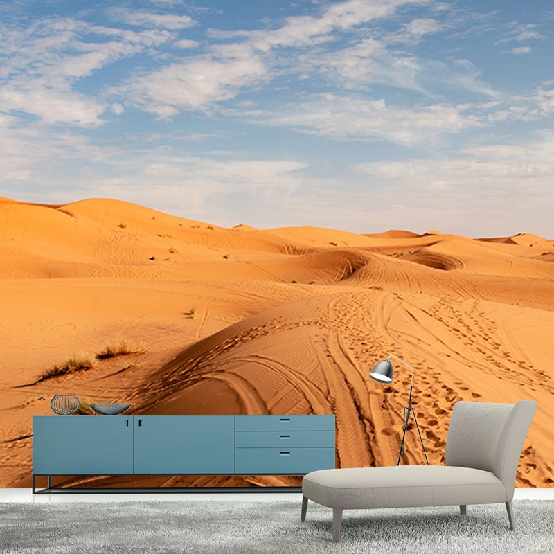 Desert Mound Wallpaper Mural Natural Landscape Wall Covering, Custom Print