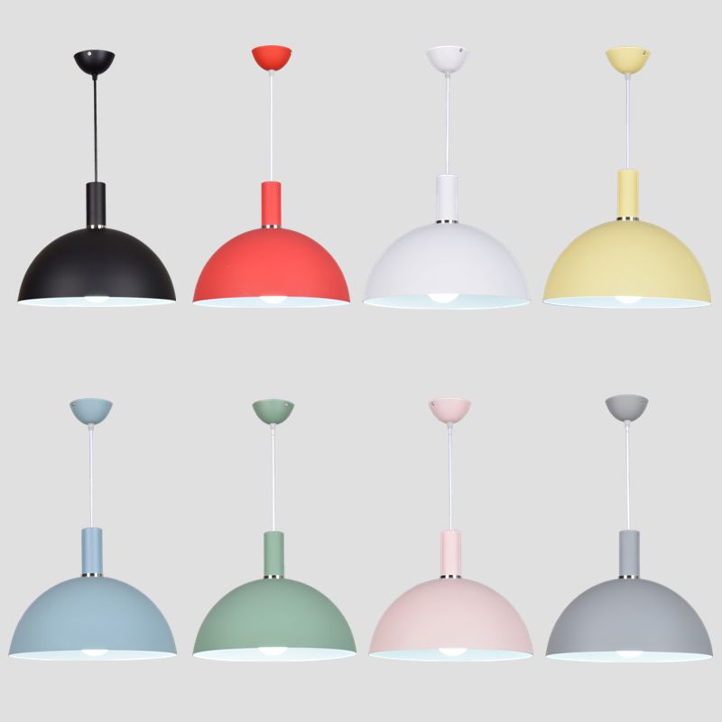 Colorful Hanging Light Nordic Style Pendent Lighting Fixture for Sitting Room