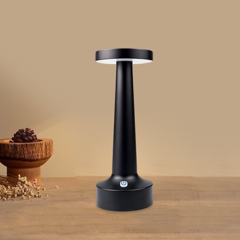 Kreis Esstisch Licht Modernismus Metallisches Restaurant wasserdichte LED -Schreibtischlampe in Schwarz/Silber/Gold