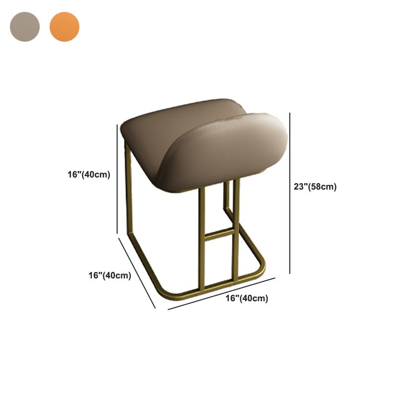 2-piece Vanity Table Set with Padded Stool Metal Make-up Vanity