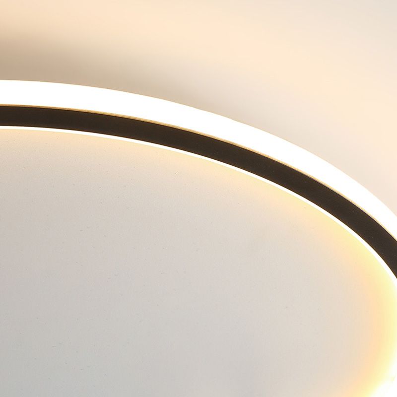 Simple Flush Ceiling Spotlight LED Track Light Fixture for Living Room