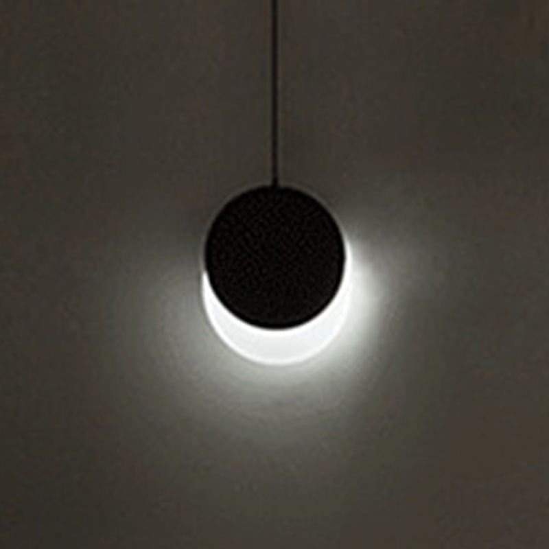 Ombra circolare in metallo luci appese a sospensione MODERNA 1 Fun a montaggio a testa per il letto